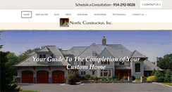 Desktop Screenshot of nordicconstructioninc.com